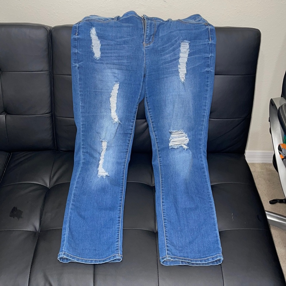 Est. 1946 Denim Jeans Womens Size 10 Classic Destroyed Skinny Lightweight